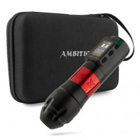 Беспроводная тату машинка Ambition Vibe Max Red (2.5 - 4.5 мм)