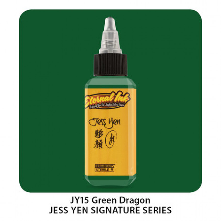 Тату краска Eternal Green Dragon - Jess Yen Set